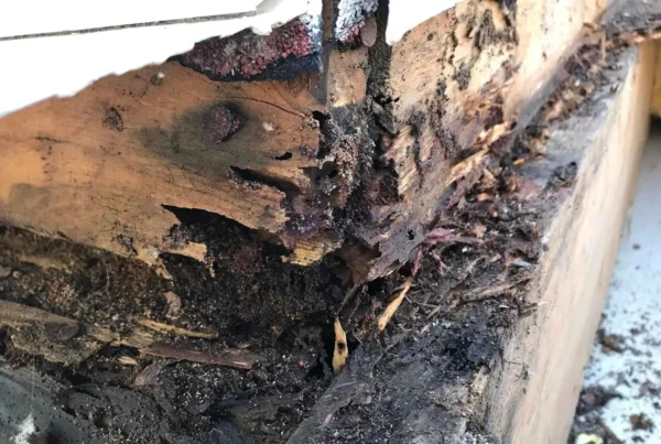 wood with Termite damage